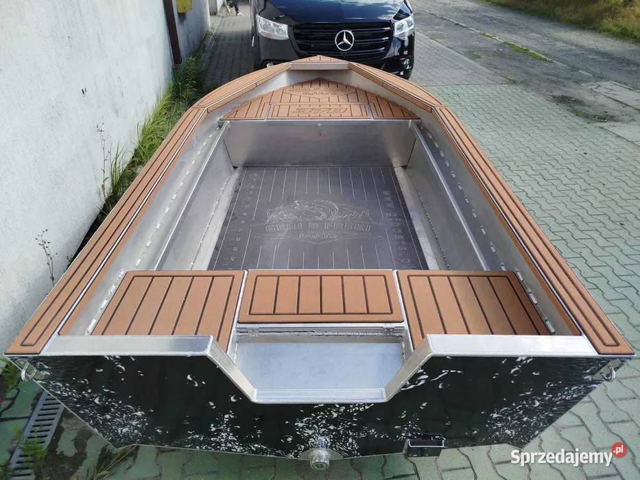 Łódź aluminiowa wędkarska GF 370 O 37m 10 rabatu Szczecin