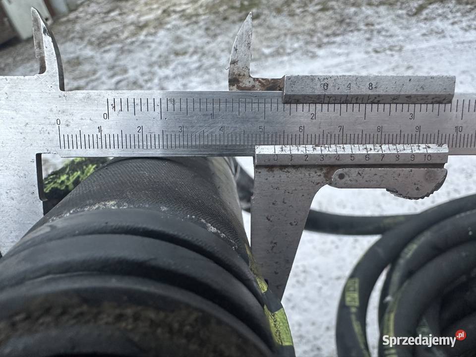 Przewód gumowy zbrojony wąż 5m odporny na olej i Jędrzejów sprzedam