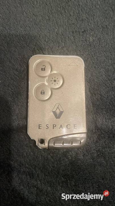 Karta kluczyk Renault Espace śląskie Bytom