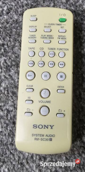 Pilot Sony audio RMSC30 wysyłka Kraków