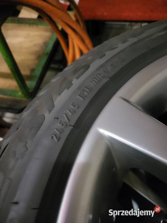 BMW Koła zimowe 24545 R18 Pirelli Łódź sprzedam