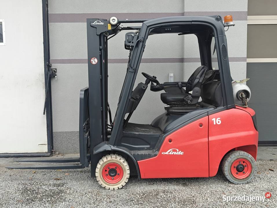 Wózek Linde H16 LPG Triplex 47m 2013r Sandomierz sprzedam