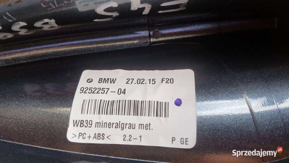 BMW 218d seria 2 F45 Active Tourer obudowa Rok produkcji 2015 Legnica