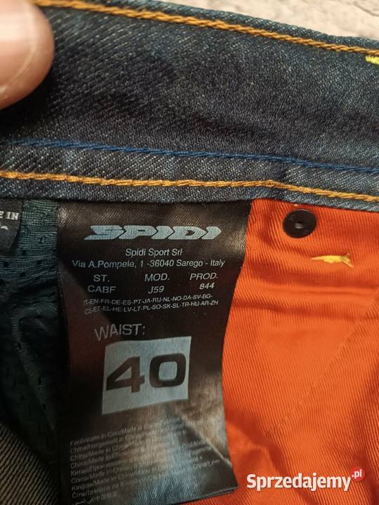 Sprzedam spodnie motocyklowe Brwinów