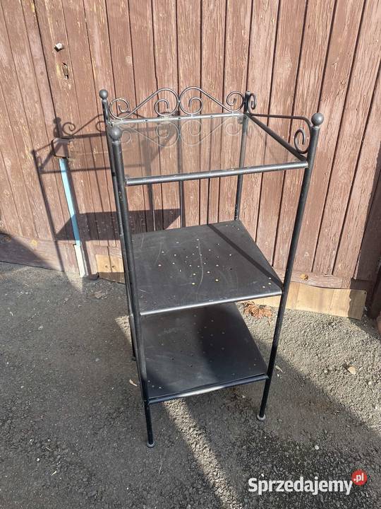 metalowa etażerka stojak kwietnik stolik ikea Kraków