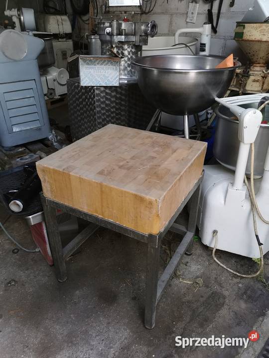 Pień masarski niezbędnik masarza Gastronomia Łomża