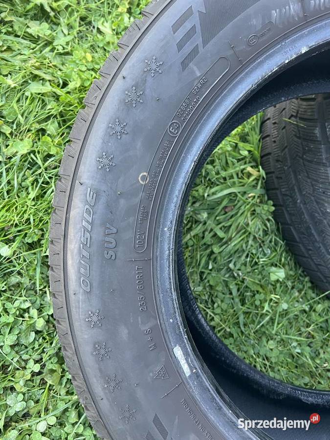 Opony zimowe 2356017 do suva 2 stan Bystrzyca Kłodzka sprzedam