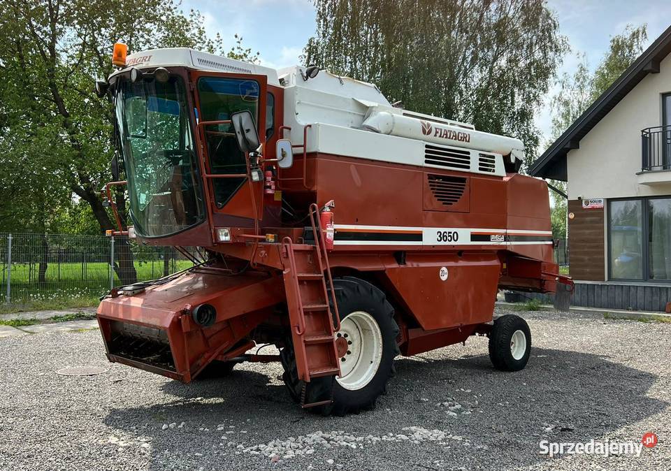 Laverda 3650 z sieczkarnią fiatagri fiat holland Zbożowe