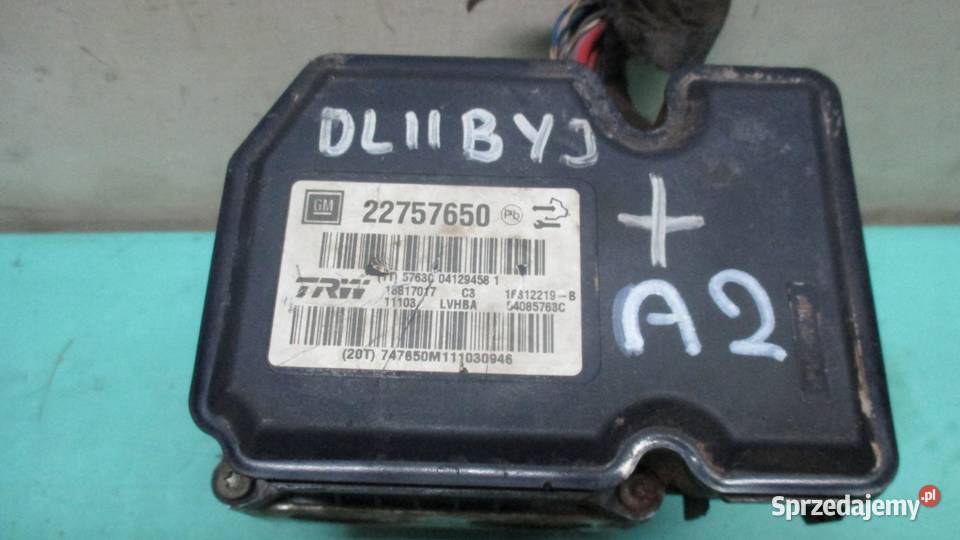 OPEL INSIGNIA I 18 B 11r pompa ABS 22757650 osobowe świętokrzyskie