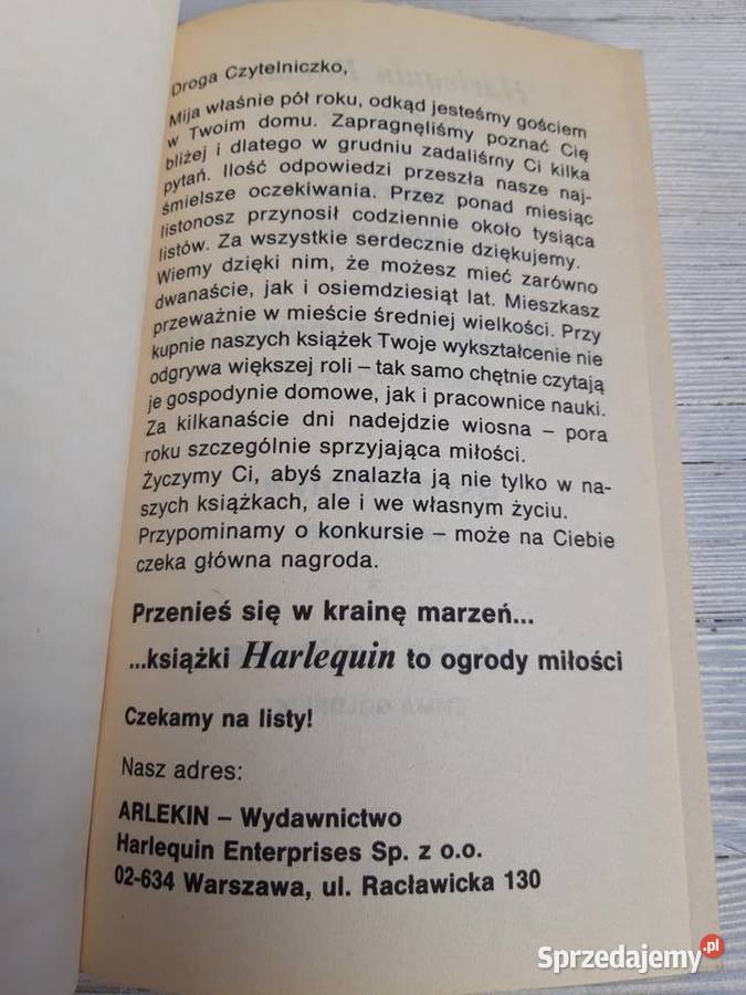 Harlequin Romance Uwodziciel Susan Napier 1992 Bielsko-Biała