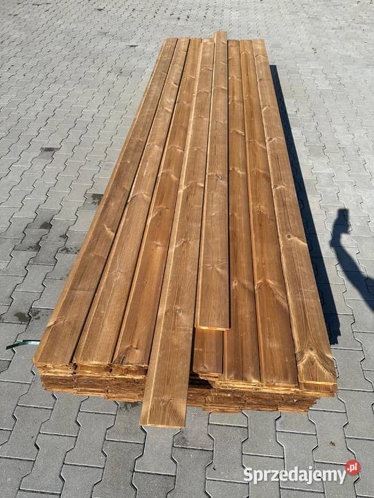 Deska elewacyjna drewniana thermo sosna ZETKA Prusice sprzedam