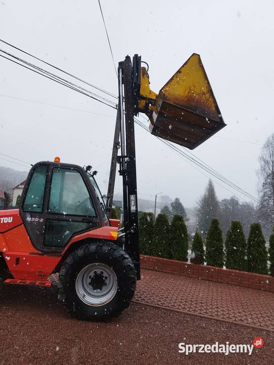 WÓZEK WIDŁOWY TERENOWY MANITOU M 302 małopolskie Ryglice