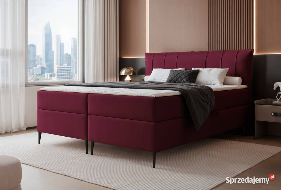 Łóżko kontynentalne z pojemnikiem Suzi różne sprzedam