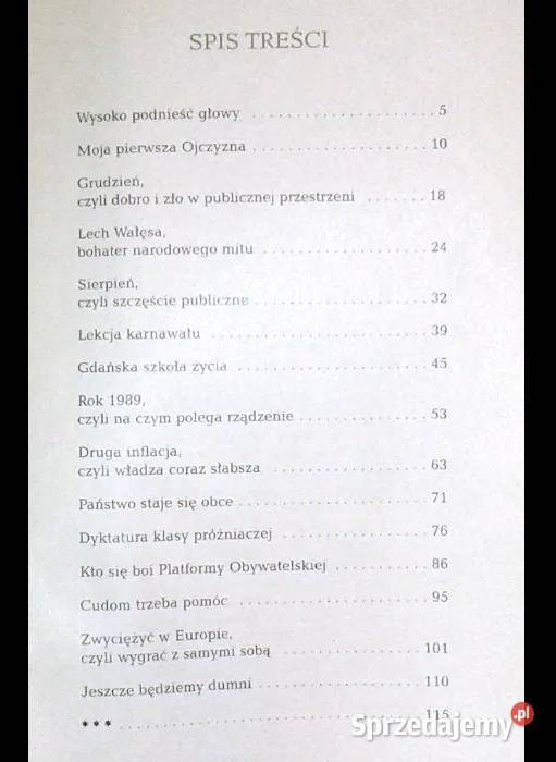 Solidarność i duma Donald Tusk