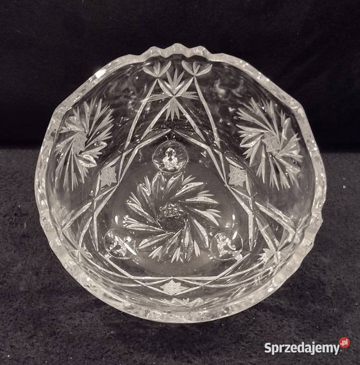 Cukiernica misabomboniera kryształ zestaw Libiąż