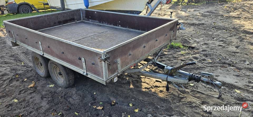 Przyczepa Brenderup 2 osiowa DMC 1000 burtowa