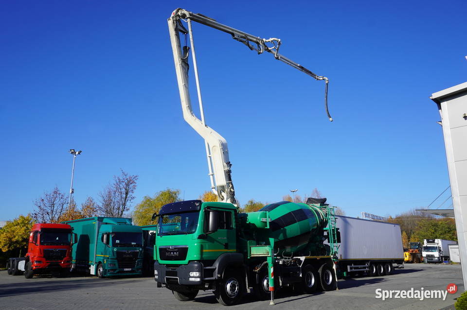 Pompogruszka MAN TGS 35480 8x4 Putzmeister M243 Kraków