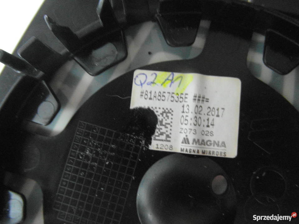 lewe lusterko asferyczne audi A1 Q2 81A857535e Szczecin