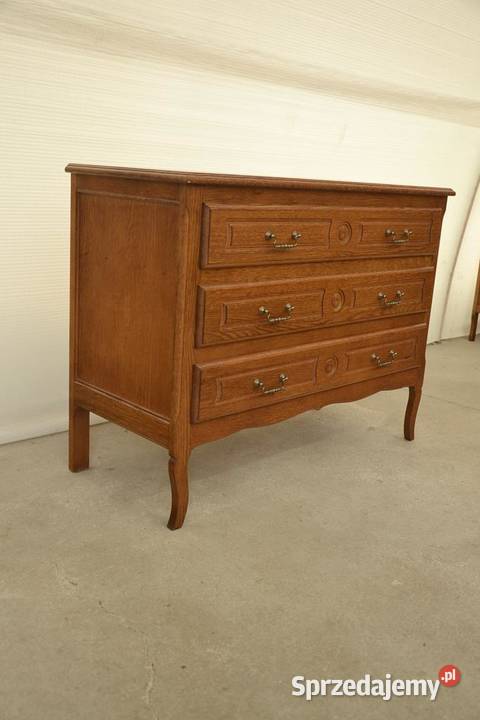 komoda na giętych nogach szuflady Meble łódzkie Poddębice