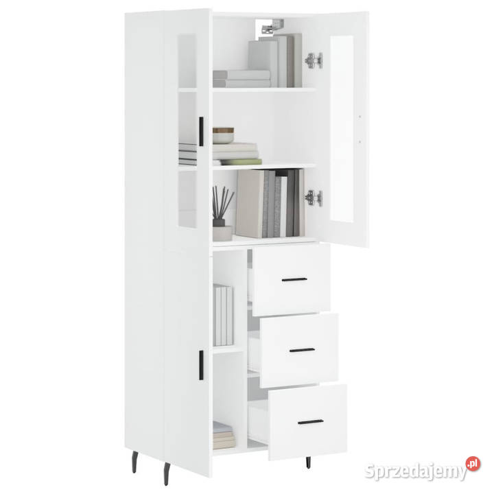 Witrynka biała 695x34x180 materiał Warszawa