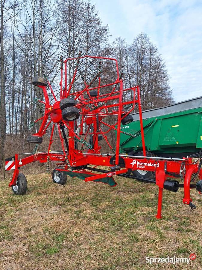 Zgrabiarki dwukaruzelowe Pottinger Kverneland Łomża