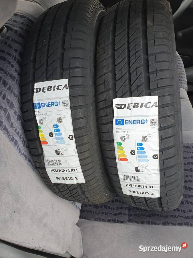2 nowe opony letnie Dębica Passio2 16570R14 81T 165 Kędzierzyn-Koźle sprzedam
