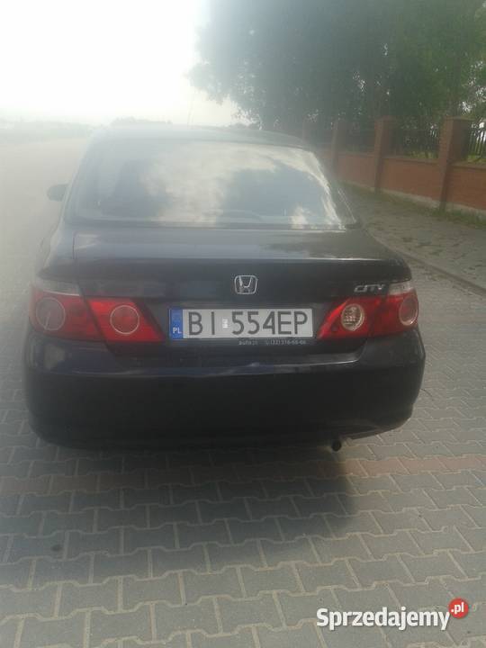 sprzedam honda city 14 2007 podlaskie Zambrów