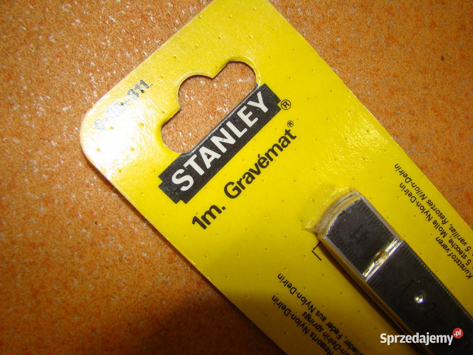 Miara składana duraluminium DURAL STANLEY 1m Ref sprzedam