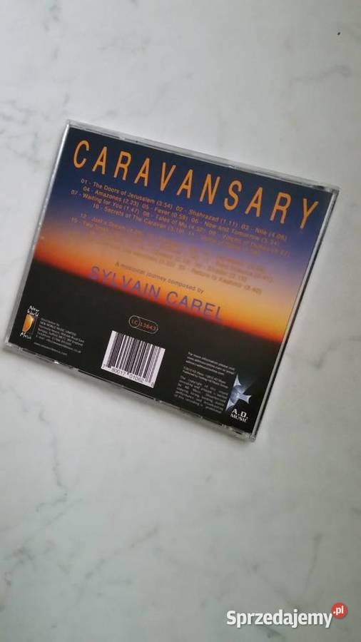Sylvain Carel Caravansary 2012 AD Music CD lubelskie Puławy sprzedam