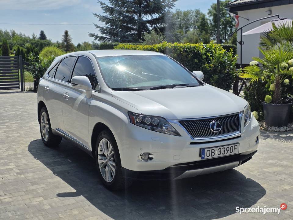Lexus RX450H bezwypadkowy 35 v6 hybryda 300 CD Pisarzowice