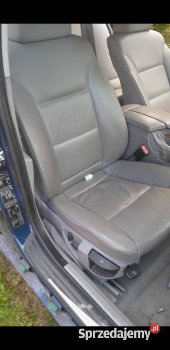 BMW E60 komplet foteli z boczkami Lublin