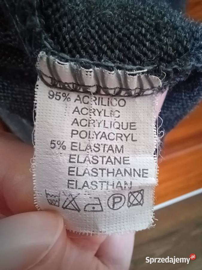Bluzka narzutka z golfem szara rozmiar S podkarpackie Rzeszów