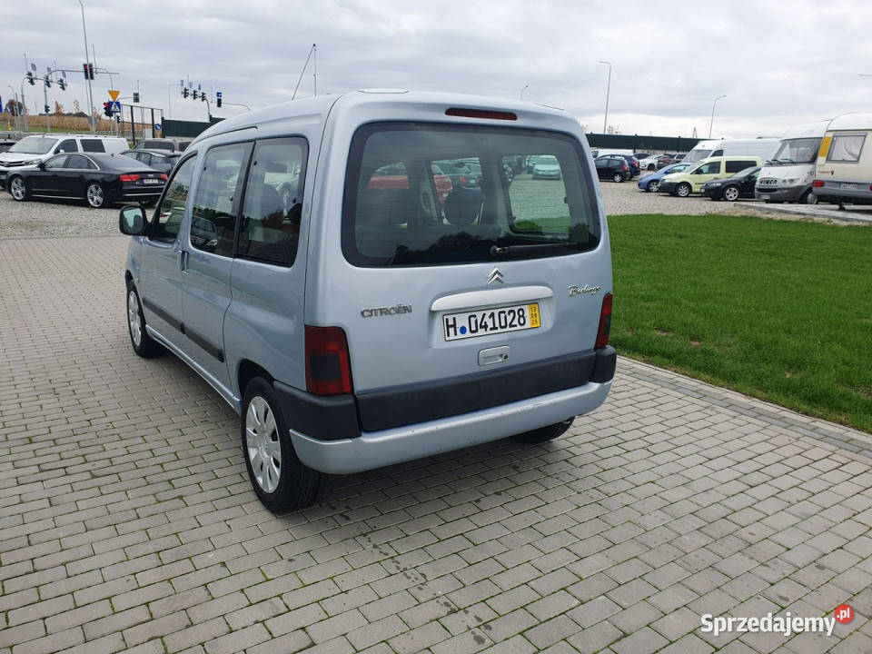 Citroen Berlingo 16 109 Benzyna Klima Tempomat benzyna Strobice