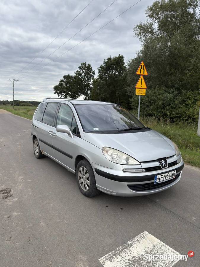 Peugeot 807 22 HDi 7 miejsc Nowe sprzęgło 807 Wola Dłużniewska