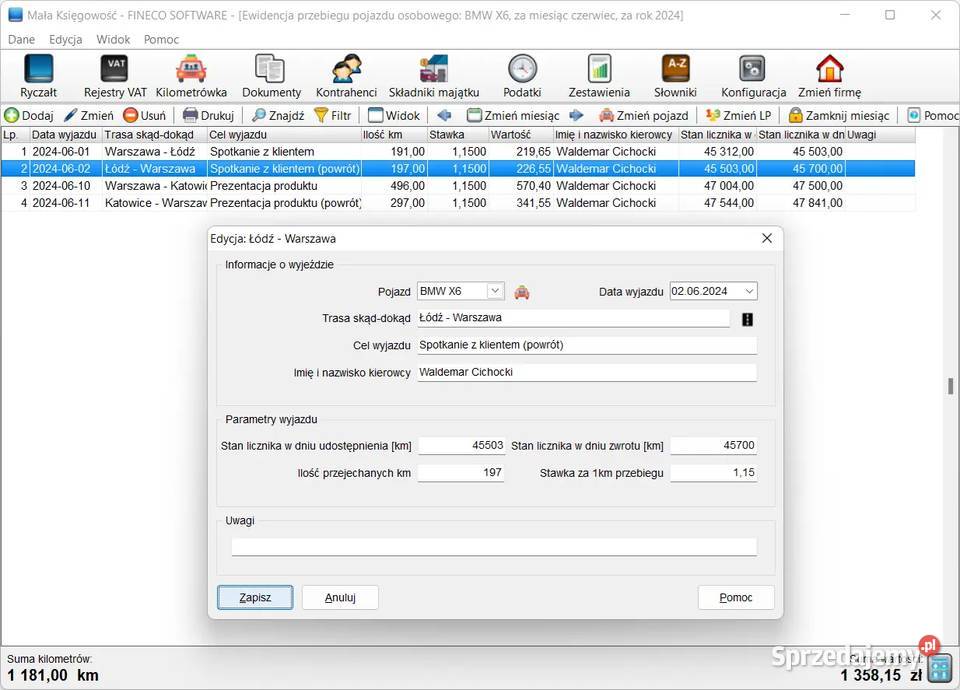 Program księgowy Mała Księgowość każdej firmy biurowe Łódź sprzedam