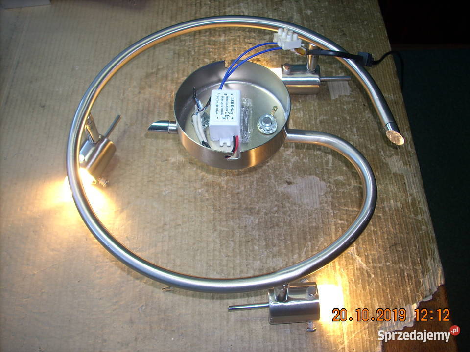 PLAFON SPOT LAMPA SUFITOWA 3x LED 3W chrom Piotrków Trybunalski