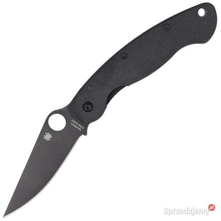 Nóż składany Spyderco Military G10 Black Black Warszawa sprzedam