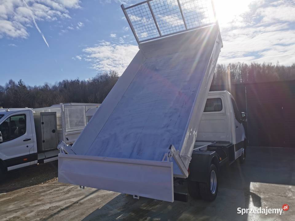Mercedes Sprinter 514 kiper Wywrotka blizniak Książ Wielki