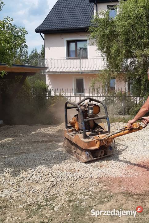 Wynajmę wykonam usługę zagęszczarką Święta Katarzyna