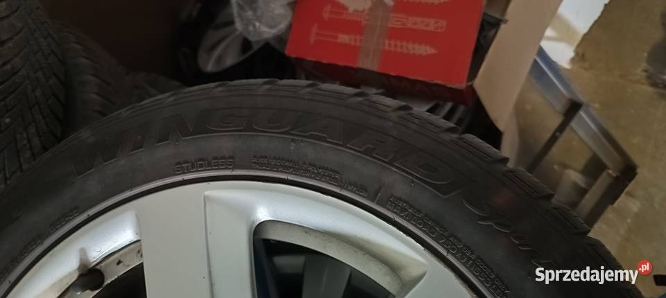 Komplet kół Audi VW Seat Skoda 17 Brzeg