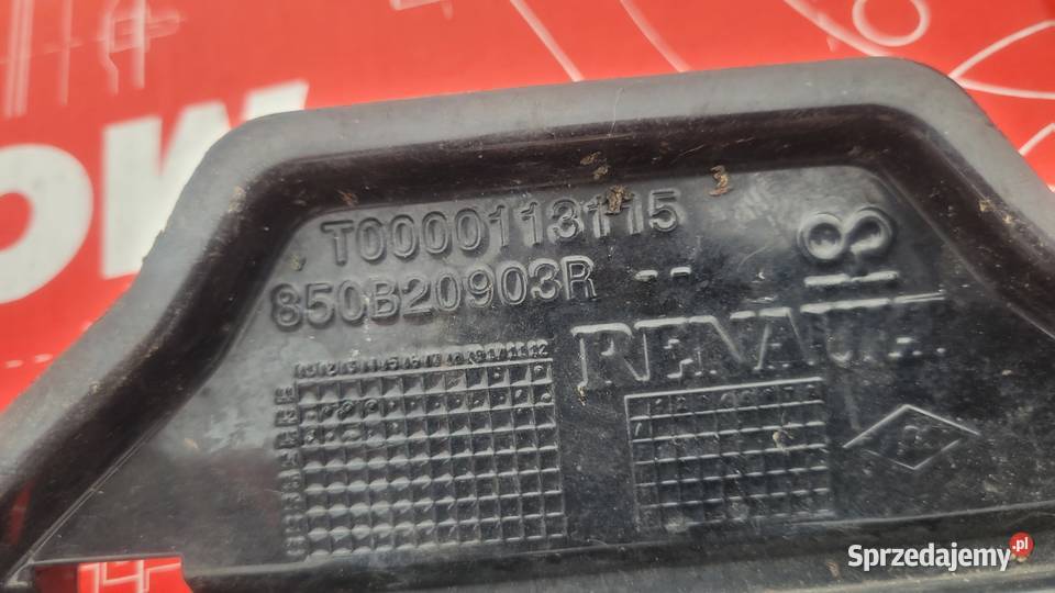 RENAULT CLIO IV HB DOKLADKA ZDERZAK TYŁ SPOILER Ruda Śląska