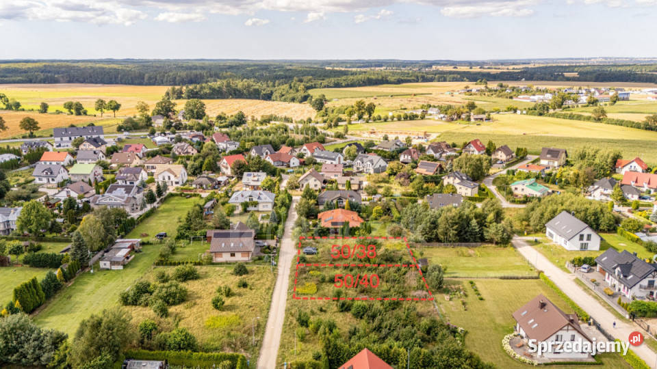 Działka na sprzedaż 849m2 Rekowo Górne Koralowa 849m2