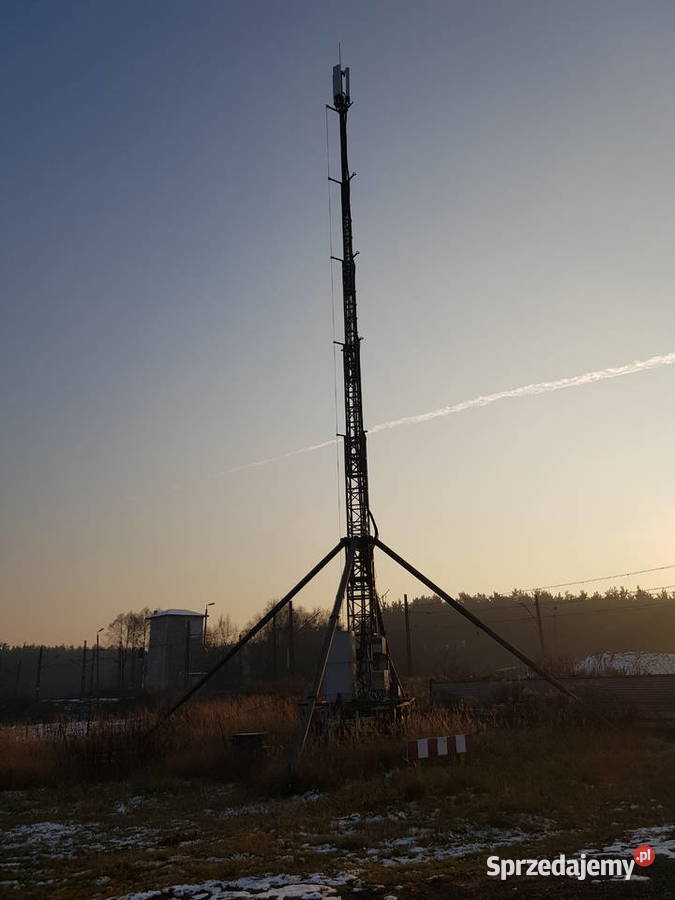 Wieża maszt przestanwa mobilna 25m Lubliniec sprzedam