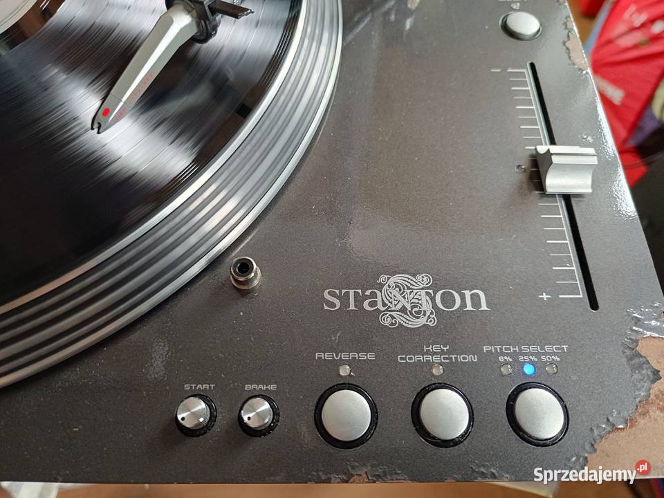 gramofon Stanton STR 8150 z usterką Gramofony Grabowo