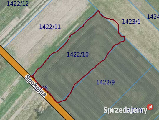 działka rolna Besko Spokojna