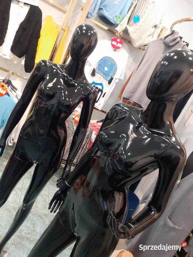 Manekin Damski Czarny połysk Tczew