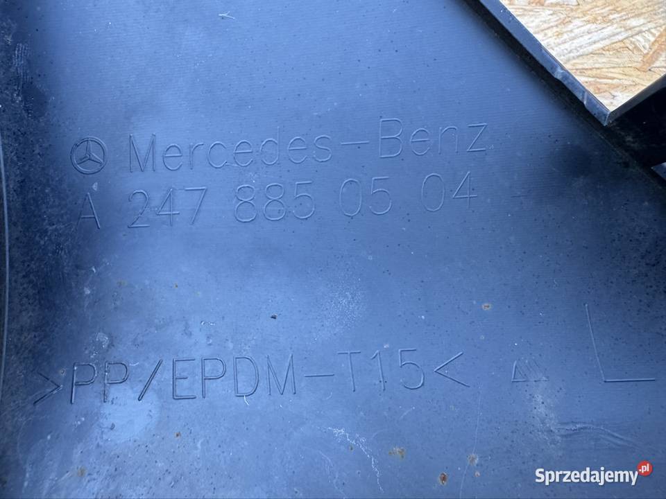 Listwa narożnik zderzaka przód lewy lh wielkopolskie Międzychód sprzedam