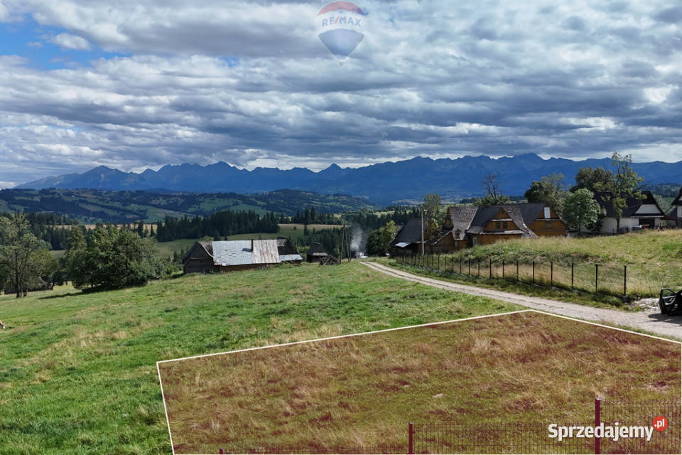 Działka z widokiem na Tatry Bańska Wyżna Sprzedaż