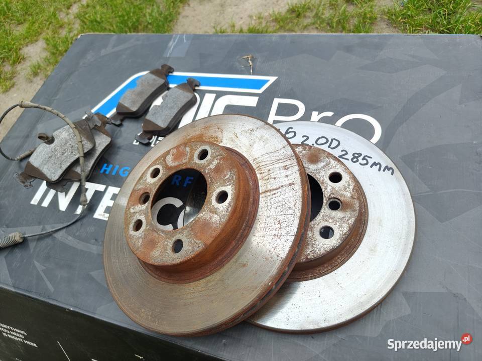 Bmw e46 tarcze hamulcowe przód 285mm klocki