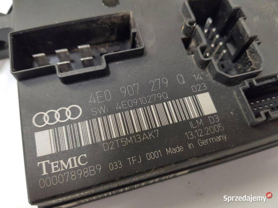 MODUŁ 4E0907279Q AUDI A8 D3 kujawsko-pomorskie Lipno sprzedam